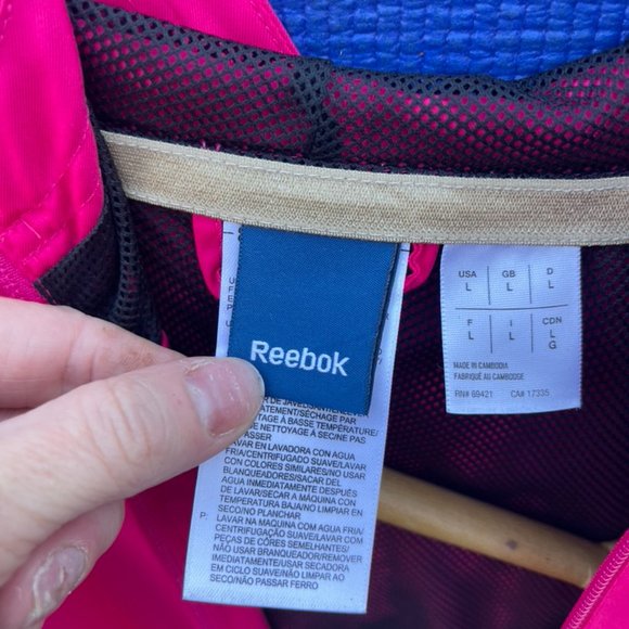 Reebok Hoodie Athletic Jacket Reebok Sports Jacket - Picture 13 of 15